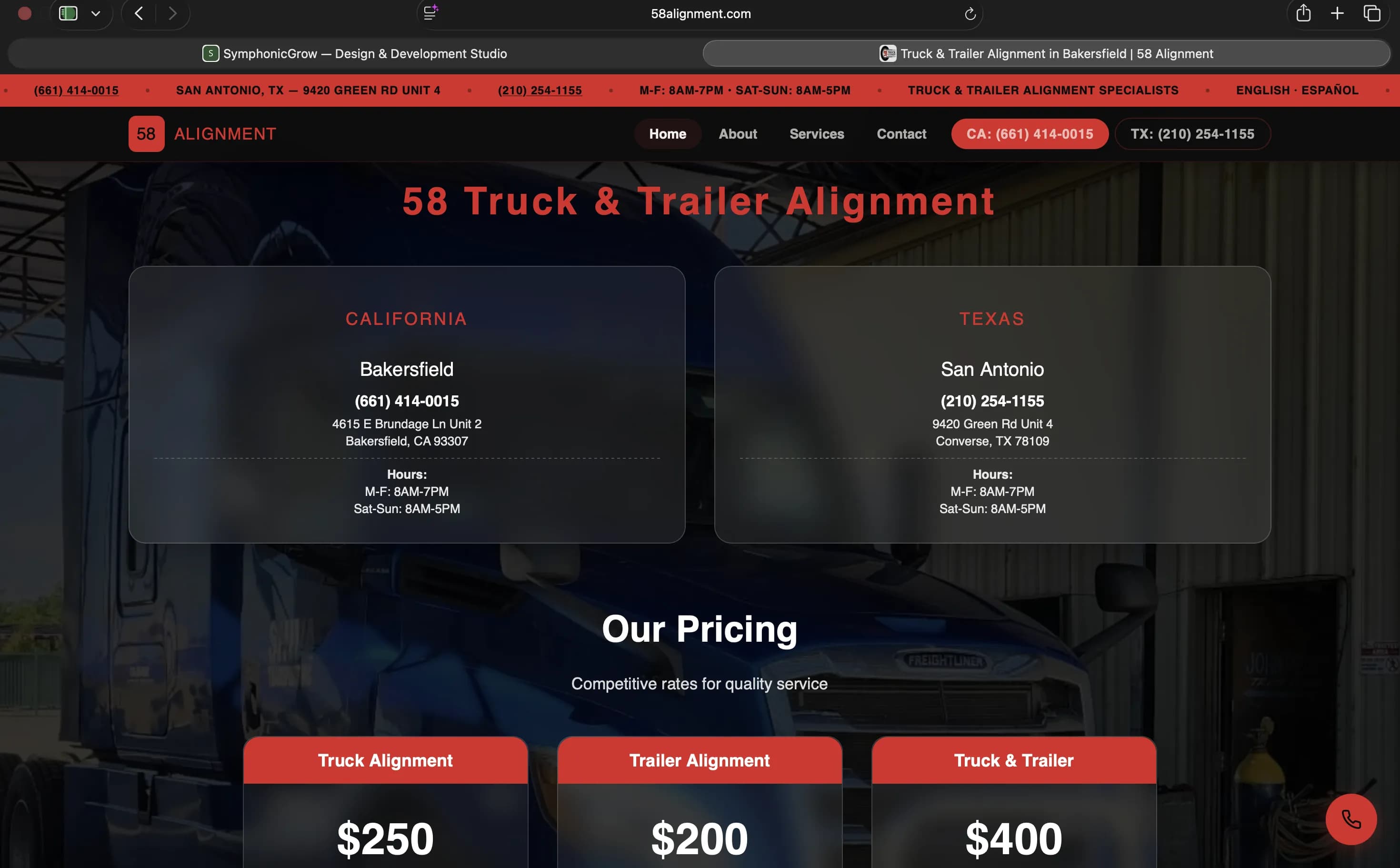 58 Alignment
