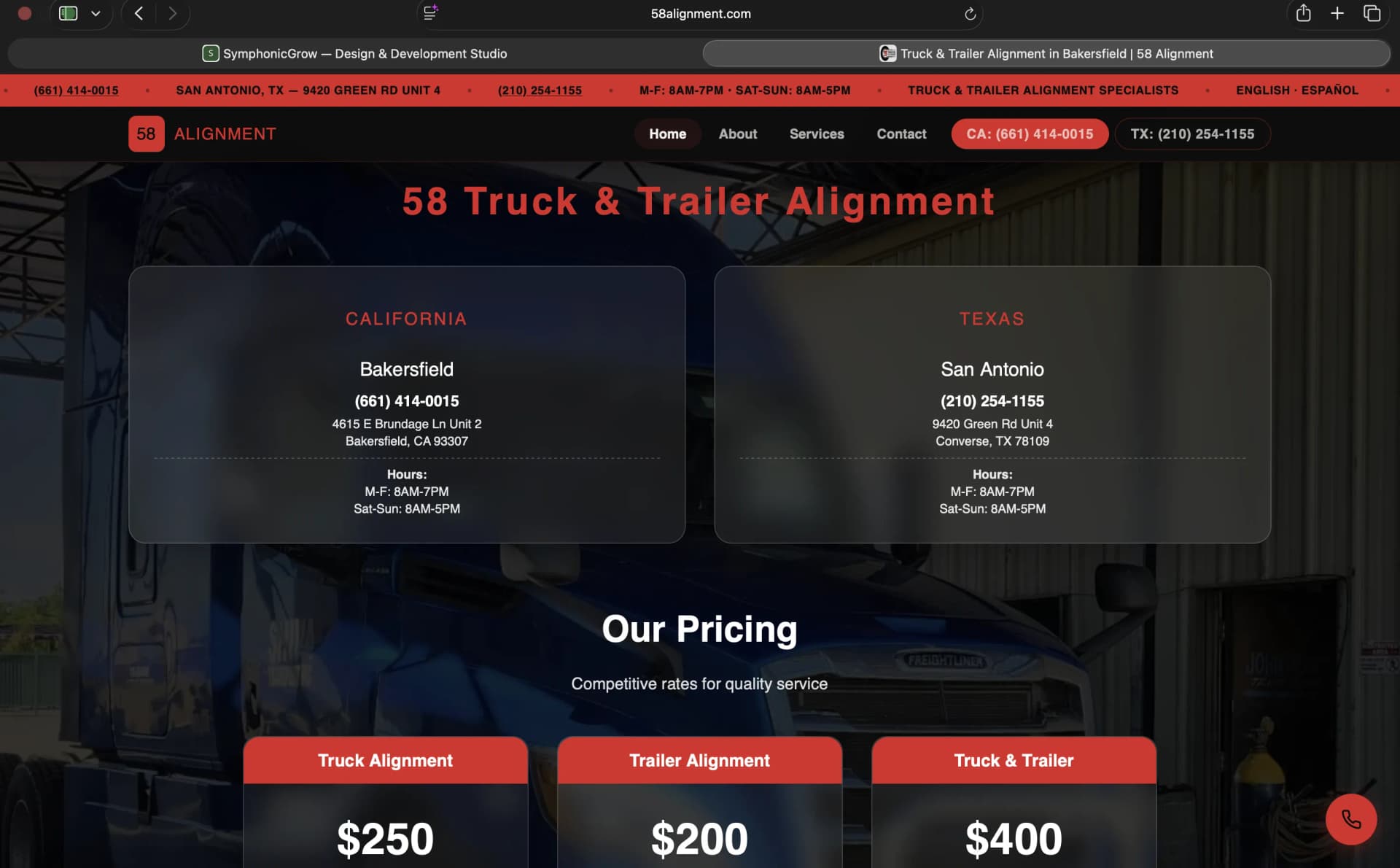 58 Alignment